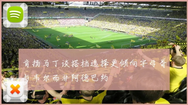 肯扬马丁谈搭档选择更倾向字母哥与韦尔而非阿德巴约